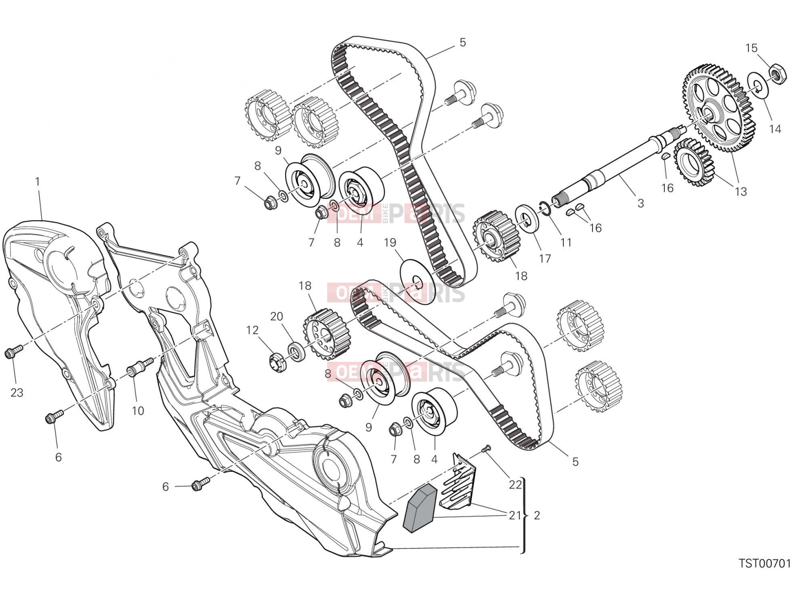 DUCATI 2023 Monster Plus TIMING SYSTEM