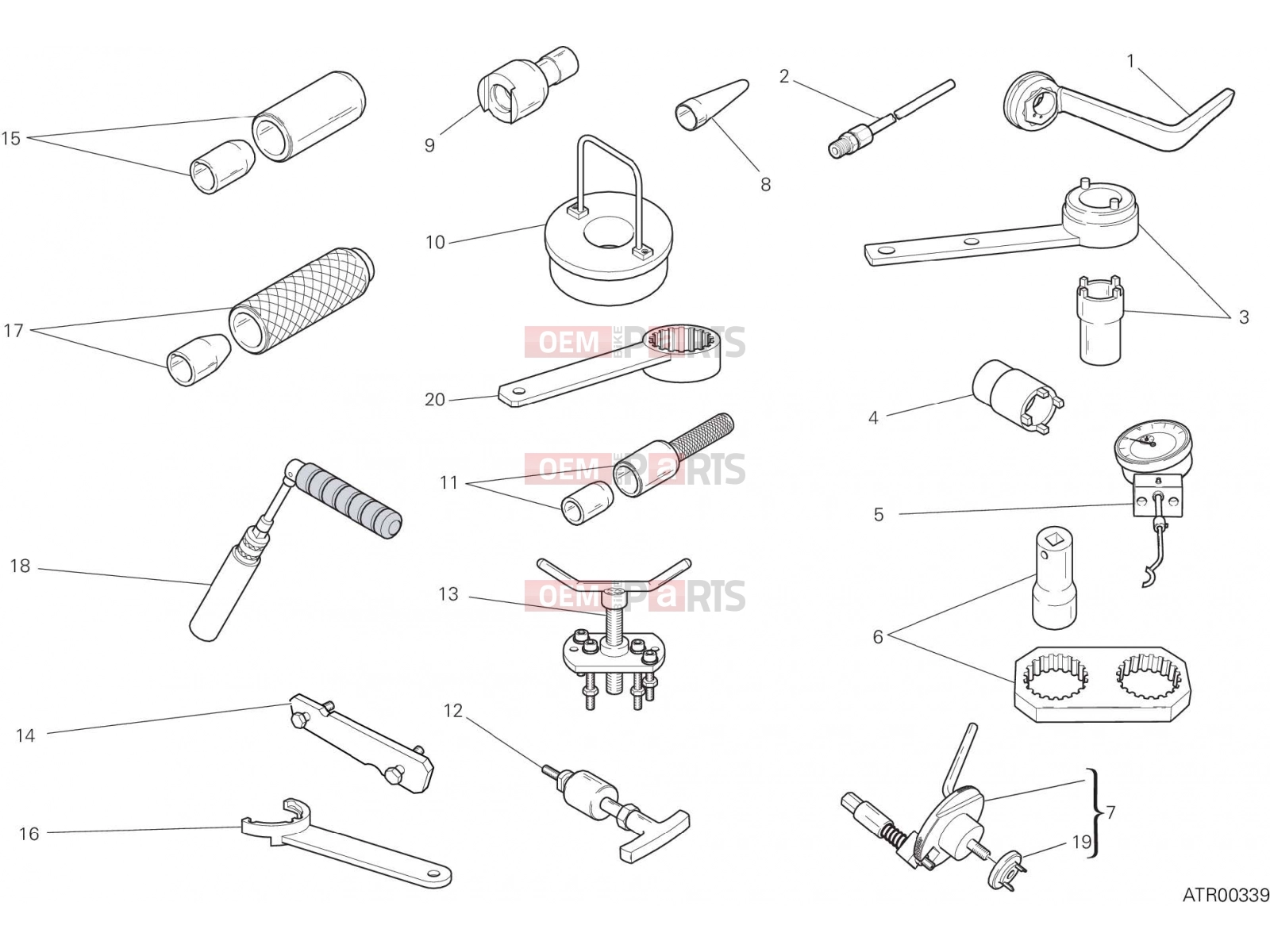 DUCATI 2016 Monster 1200 S WORKSHOP SERVICE TOOLS, ENGINE [MOD:M 1200S]