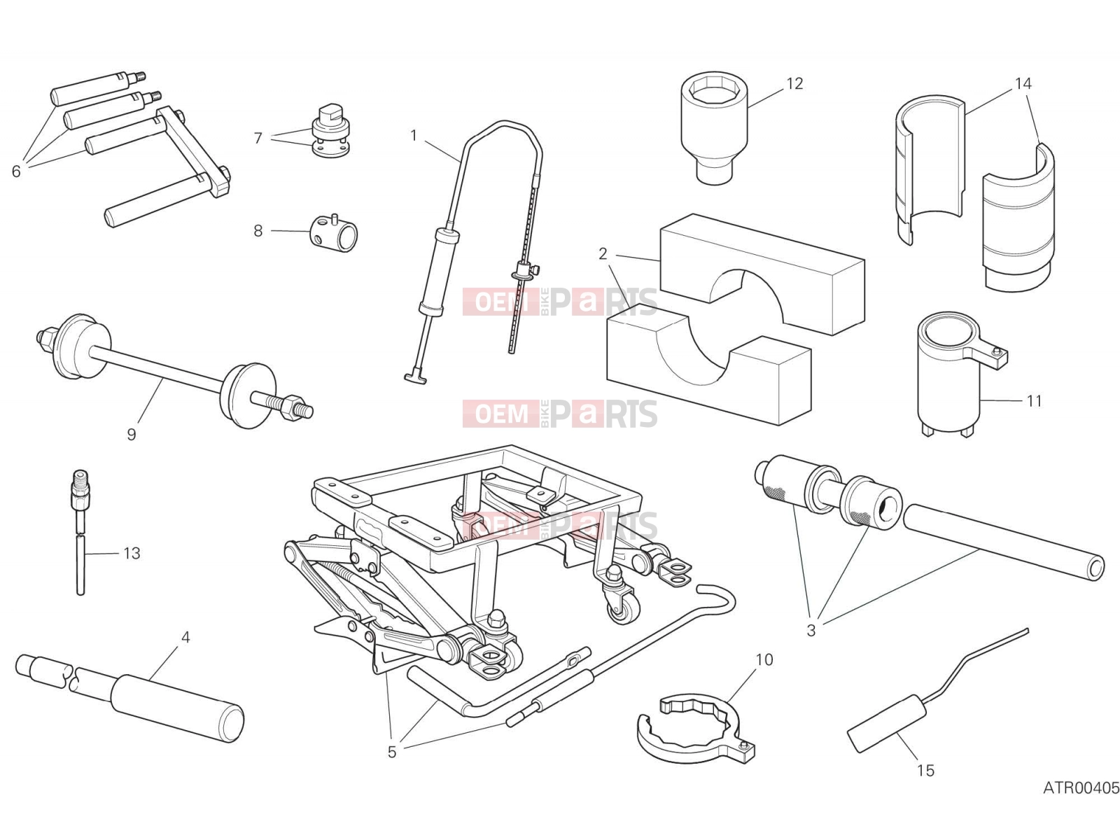 DUCATI 2021 Multistrada 950 S WORKSHOP SERVICE TOOLS [MOD:MS950S]