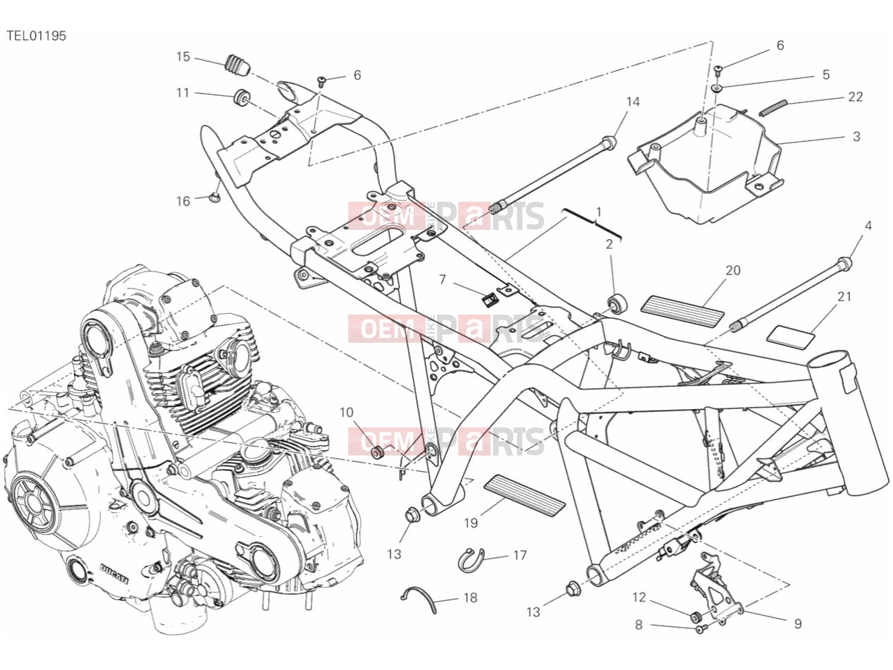FRAME - Ducati Scrambler Icon 2019