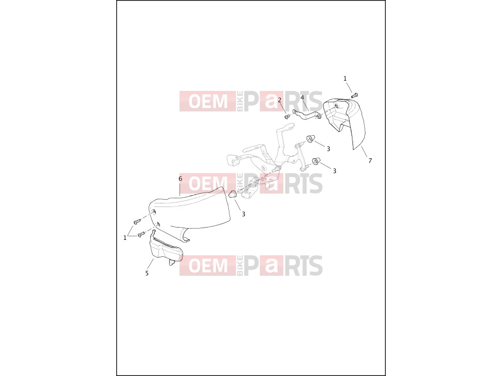 Harley-Davidson 2023 SOFTAIL SOFTAIL BREAKOUT  - FXBR SIDE COVERS