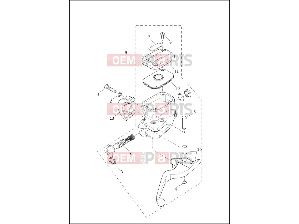 Harley-Davidson 2017 SOFTAIL SLIM  - FLS BRAKE CONTROL, FRONT