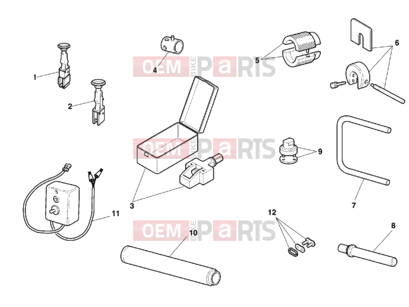DUCATI 2001 Sporttouring ST4 WORKSHOP SERVICE TOOLS, FRAME » FRAME