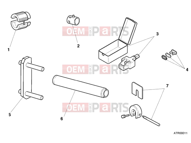 DUCATI 2000 Monster 400 WORKSHOP SERVICE TOOLS, FRAME » FRAME