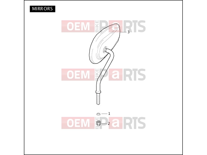 Harley-Davidson 2006 SOFTAIL SOFTAIL DEUCE  - FXSTD MIRRORS