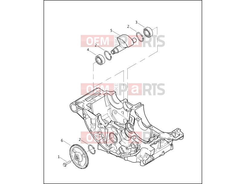 Harley-Davidson 2003 VRSC VRSCA V-ROD  - VRSCA ENGINE BALANCER