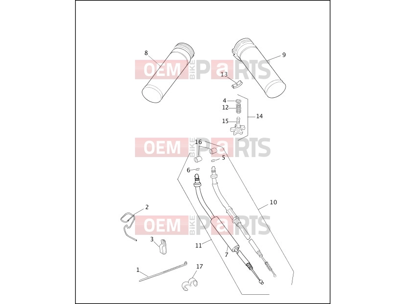 Harley-Davidson 2002 SOFTAIL NIGHT TRAIN  - FXSTB THROTTLE CONTROL
