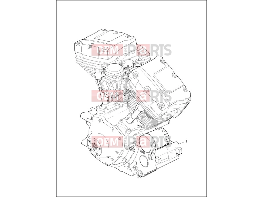 Harley-Davidson 2000 SOFTAIL NIGHT TRAIN  - FXSTB COMPLETE ENGINE - Twin Cam 88Bâ¢