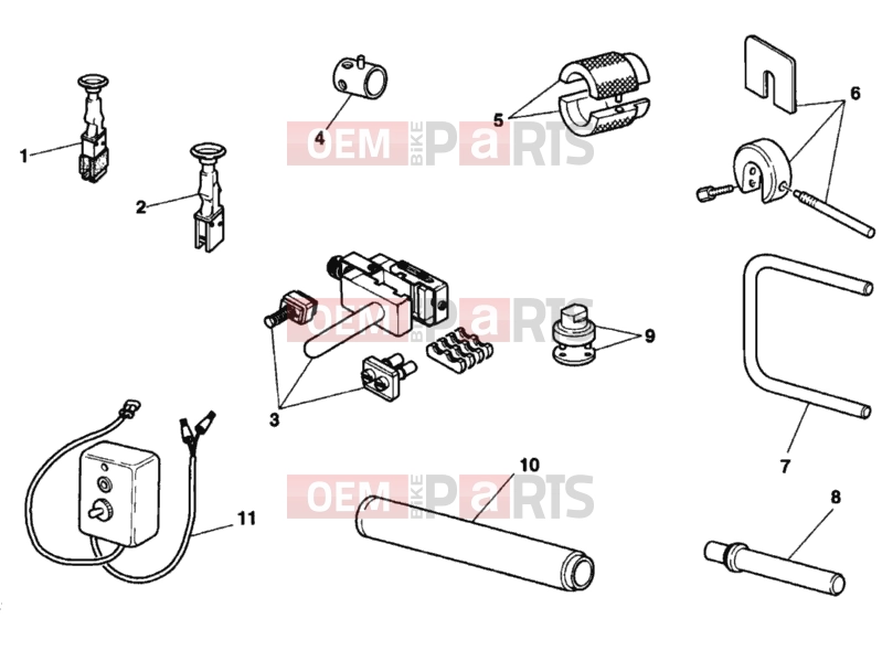 DUCATI 2000 Sporttouring ST2 WORKSHOP SERVICE TOOLS, FRAME » FRAME