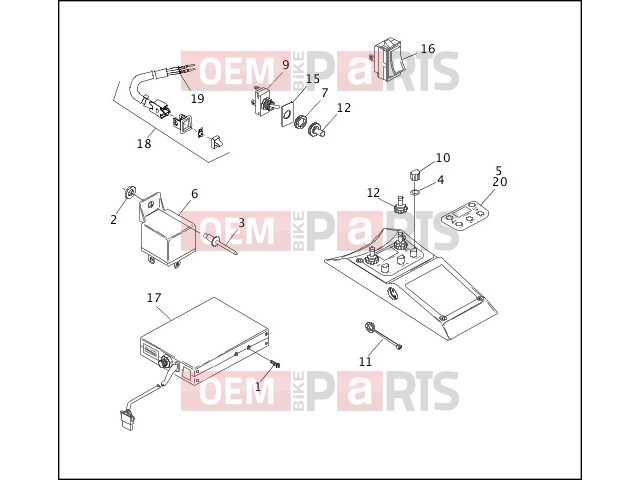 C.B. & INTERCOM SYSTEMS - Harley-Davidson FLHTC SIDECAR - SIDECAR FOR FLHTC 1992