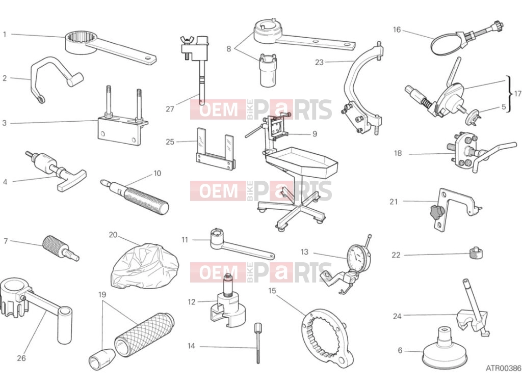 DUCATI 2020 Scrambler Full Throttle Workshop Service Tools (Engine)