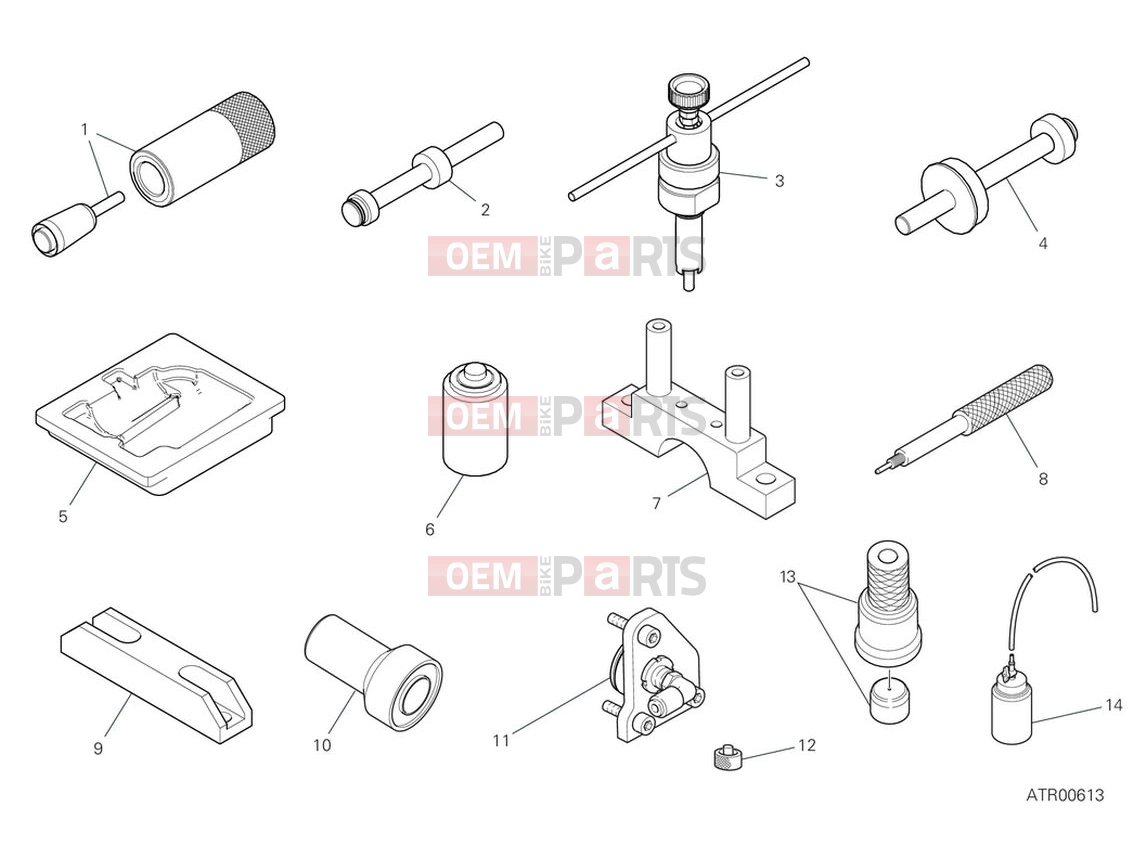 DUCATI 2024 Multistrada V4 RS Workshop service tools (engine)