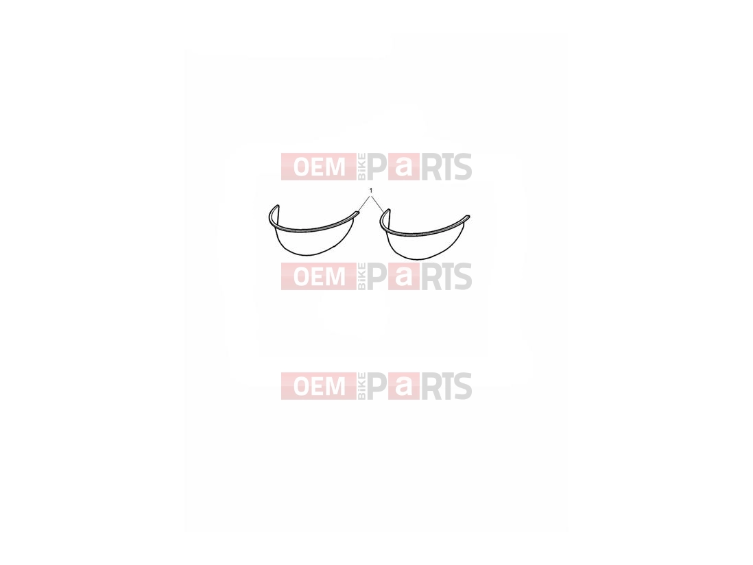Auxiliary Lamp Visor Kit - Triumph THUNDERBIRD 2010