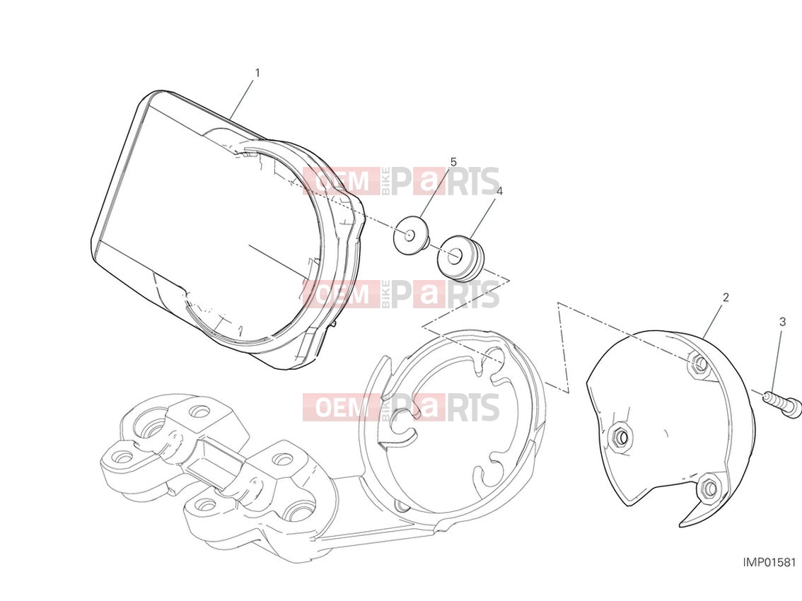 DUCATI 2024 Scrambler Nightshift Instrument panel
