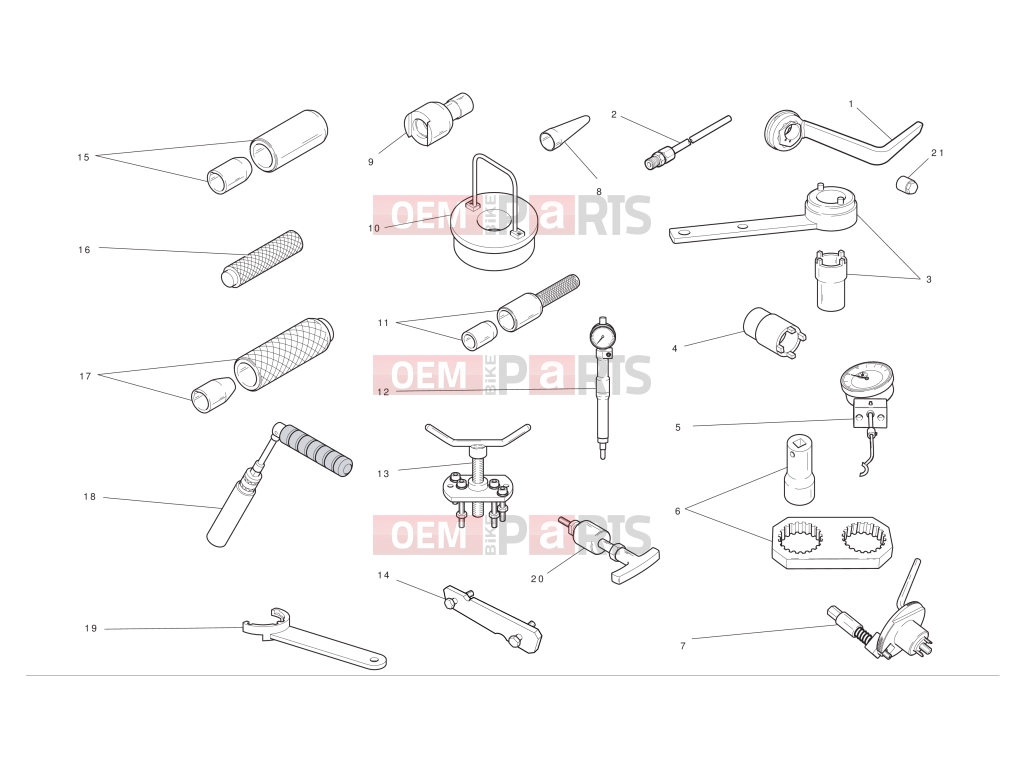 DUCATI 2012 Diavel AMG Workshop service tools 1