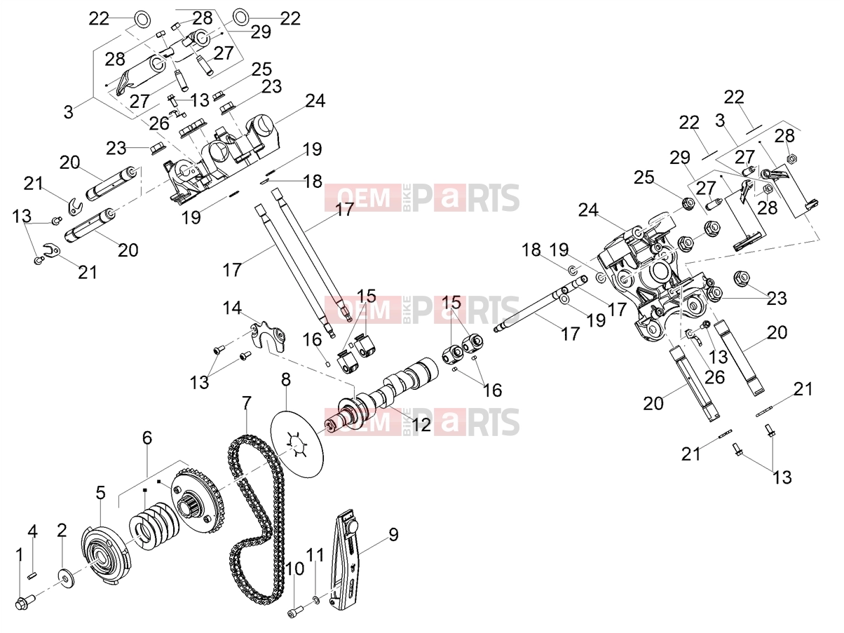 MOTOGUZZI V85 TT E5+ (EU) Engine » Timing system