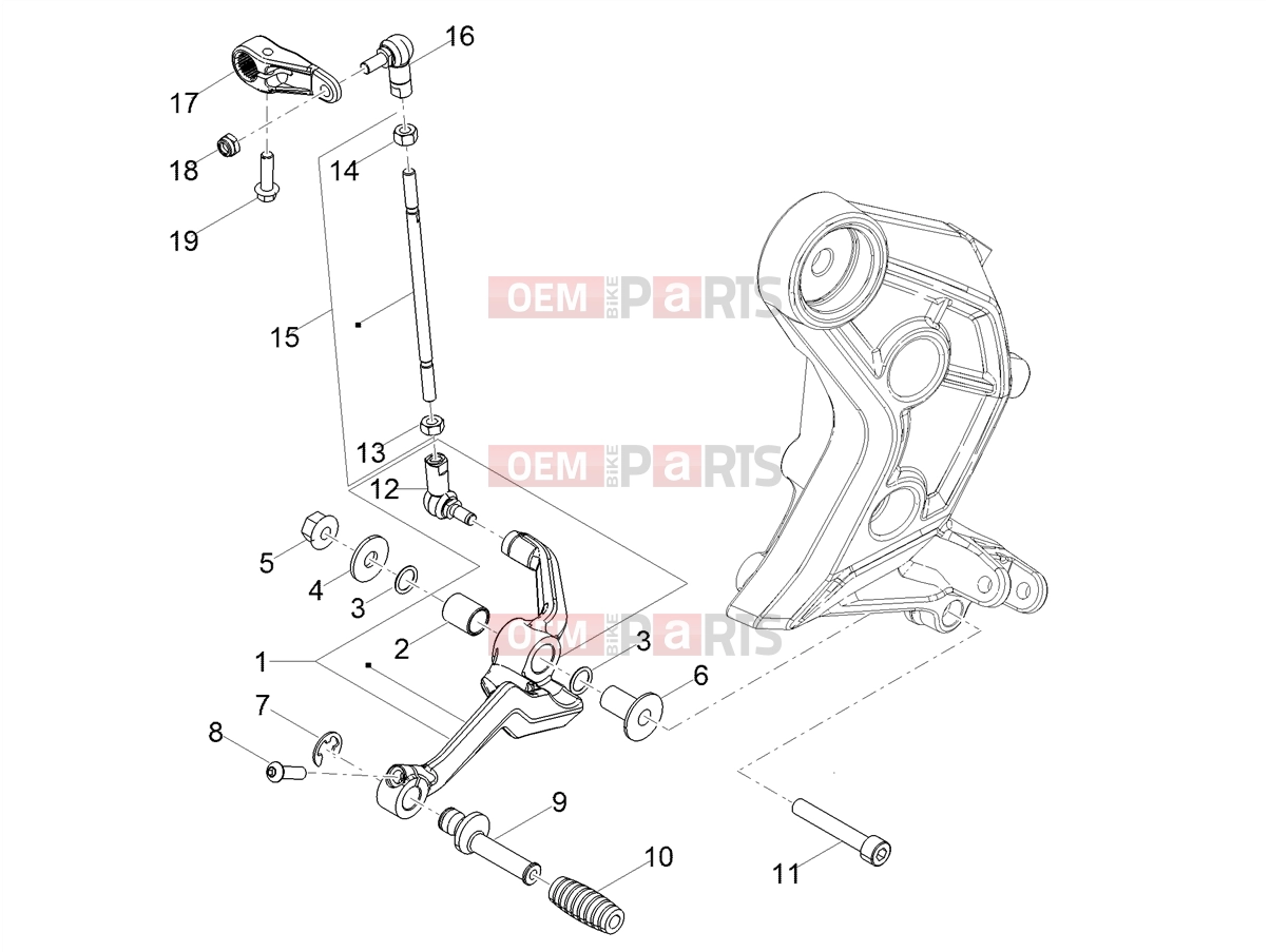 MOTOGUZZI V85 TT Strada E5+ (EU) Engine » Internal gear selectors