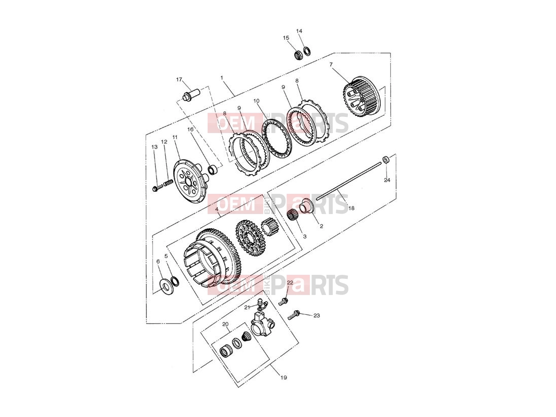 Triumph 2002 THUNDERBIRD Clutch