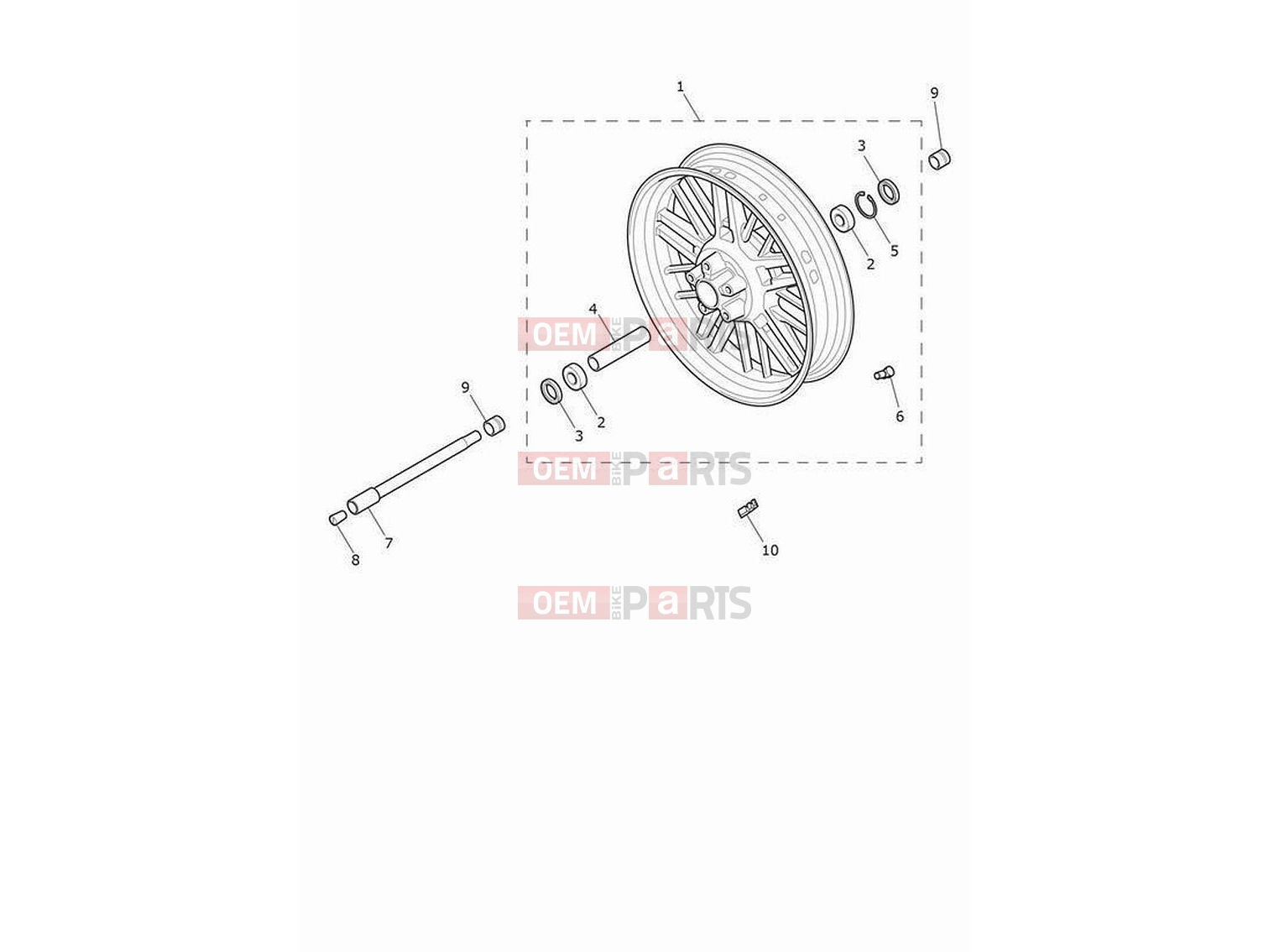 Triumph 2023 Rocket 3 R Front wheel