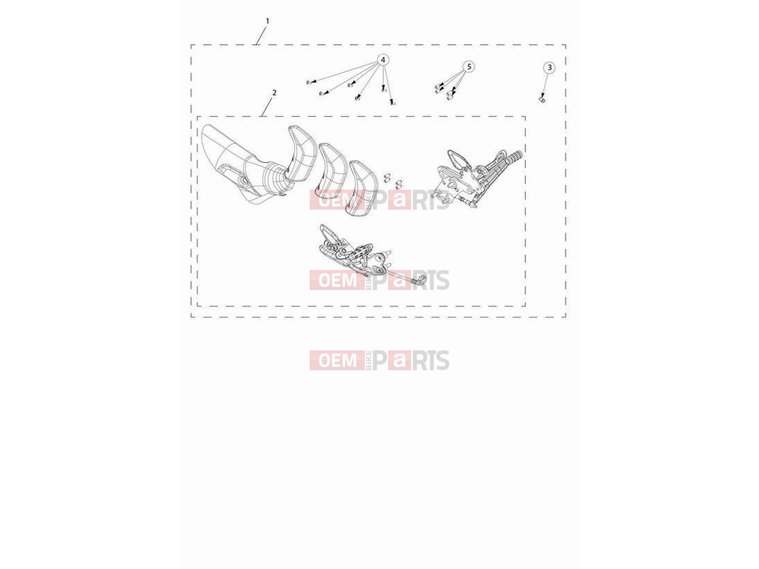 Triumph 2023 Rocket 3 R Forward foot control kit