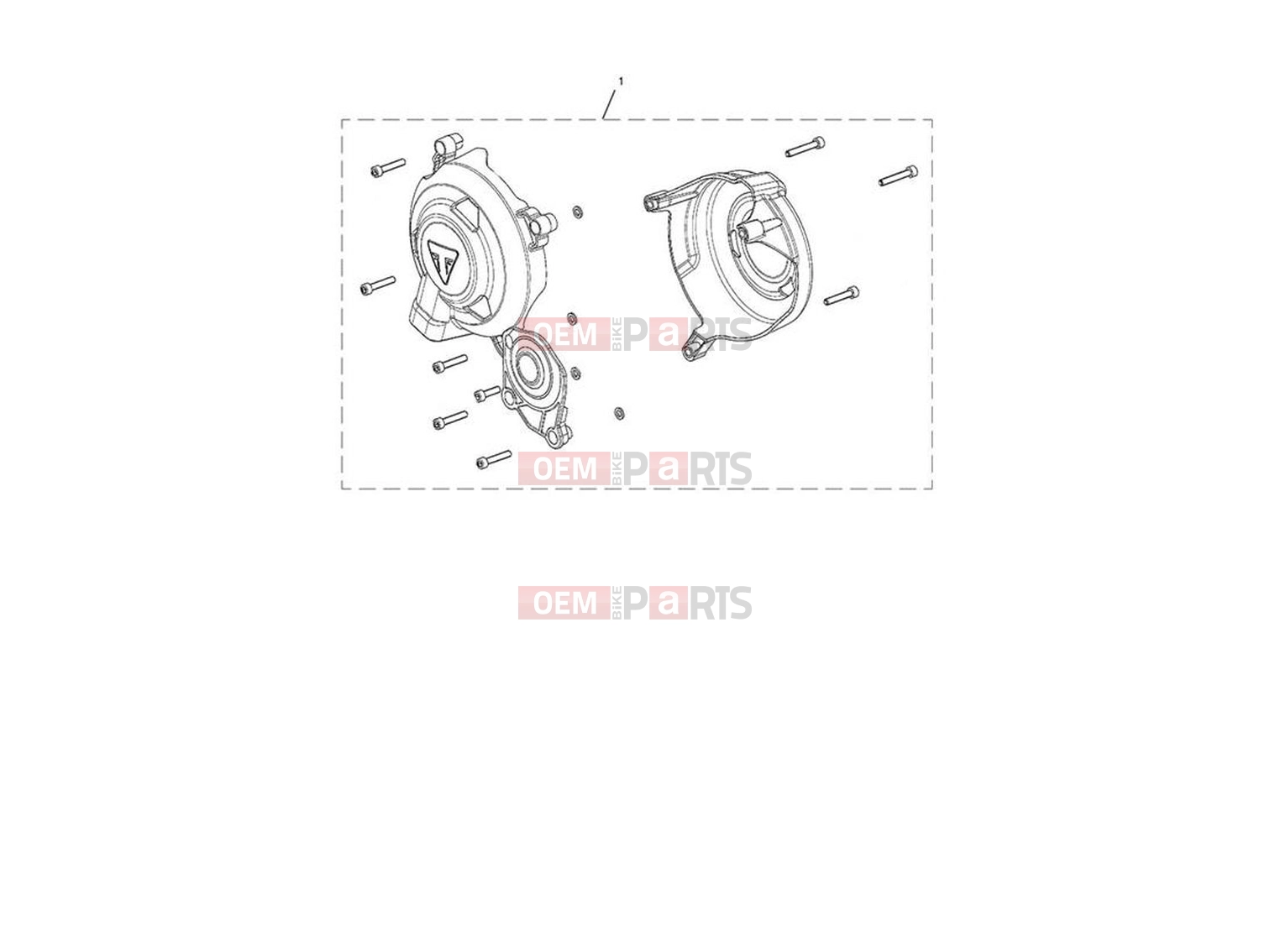 Triumph 2023 Trident 660 Protector Kit, Engine Cover