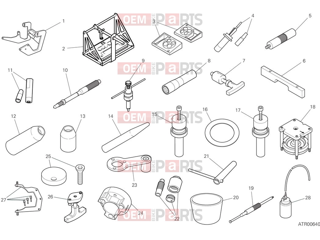 DUCATI 2025 Multistrada V2 Workshop service tools (1)