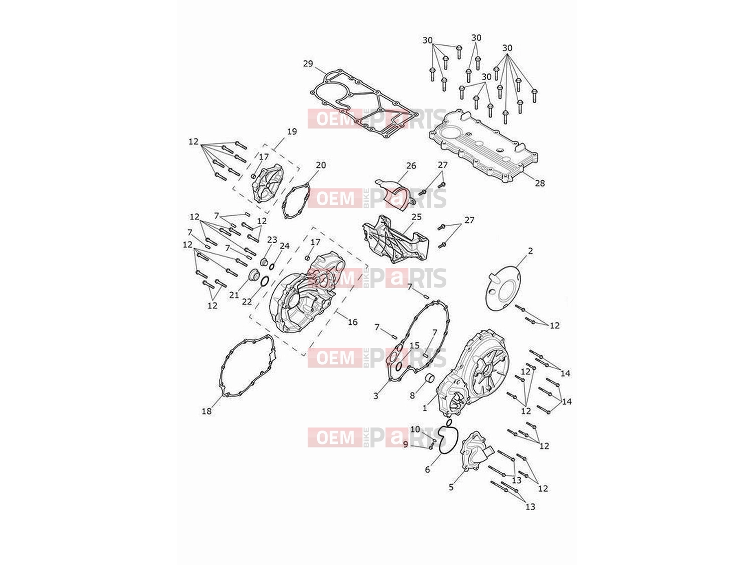 Triumph 2022 Rocket 3 R Engine covers