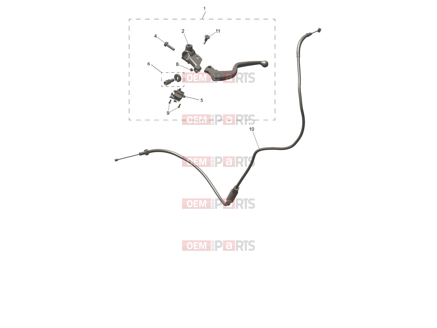 Triumph 2026 TRACKER 400 Clutch Controls
