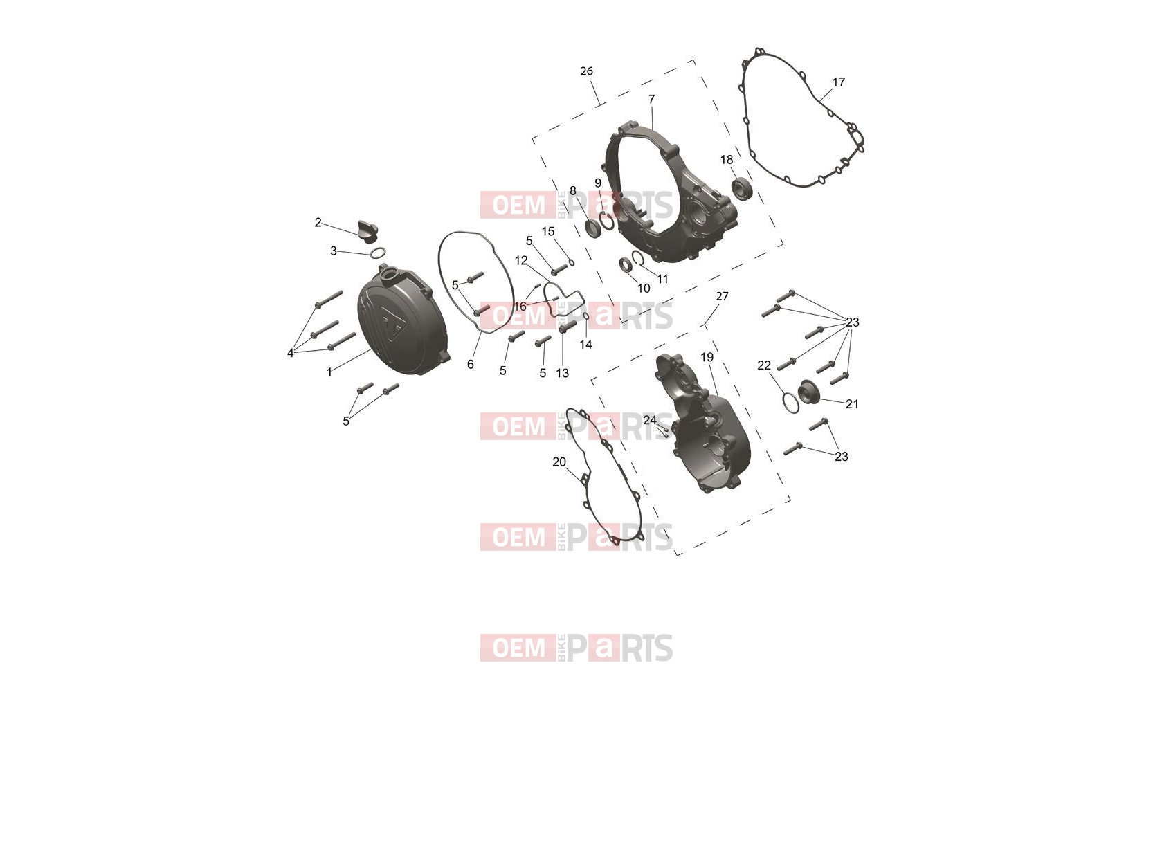 Engine Covers - Triumph TF250-E 2026
