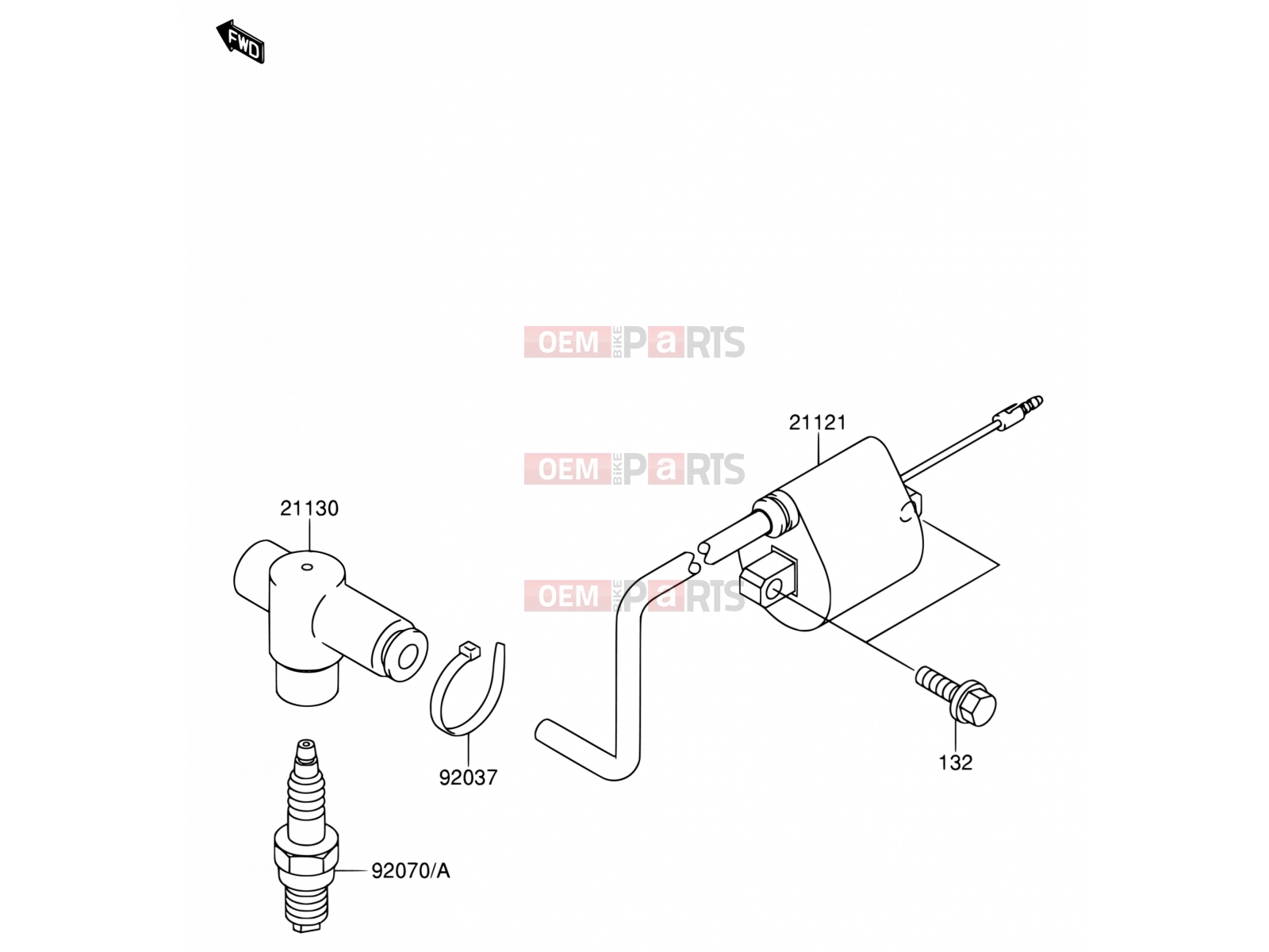 SUZUKI RM65 K4 (2004) (E24) 14 - IGNITION SYSTEM