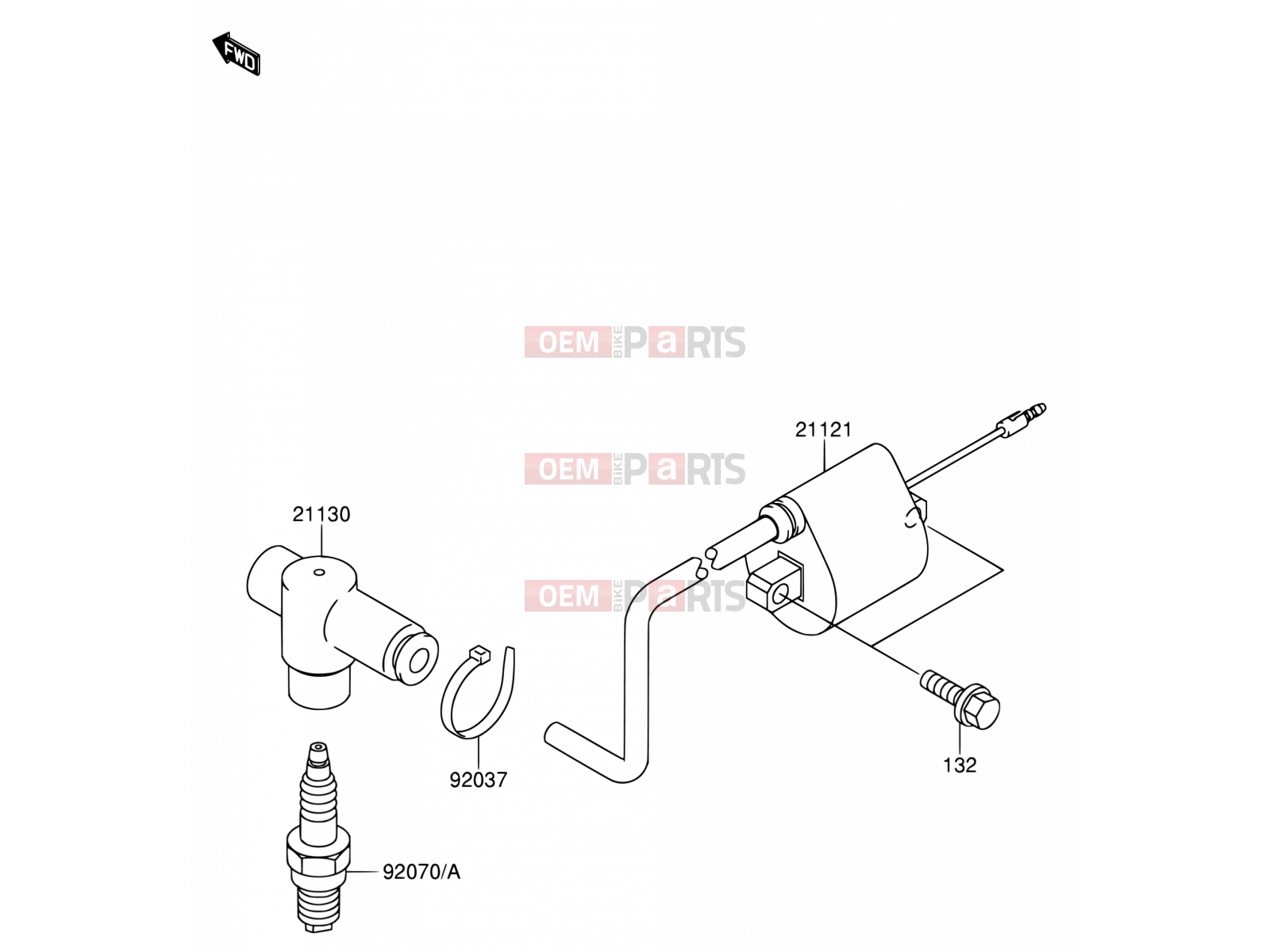 14 - IGNITION SYSTEM - Suzuki RM65 K4 (2004) (E28)