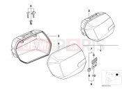 BMW Motorrad BMW 2002 R-Models 4V R 850 R 94 (0401,0406) City system case