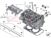 BMW Motorrad BMW 2013 F-Models K7x F 800 R (0217,0227) Cylinder Head