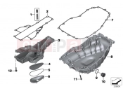 BMW Motorrad BMW 2013 F-Models K7x F 800 R (0217,0227) Oil Pan