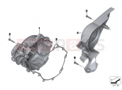 BMW Motorrad BMW 2013 F-Models K7x F 800 R (0217,0227) Engine housing cover, right