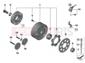 BMW Motorrad BMW 2013 F-Models K7x F 800 R (0217,0227) Alternator