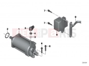 BMW Motorrad BMW 2013 F-Models K7x F 800 R (0217,0227) Starter