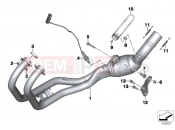 BMW Motorrad BMW 2013 F-Models K7x F 800 R (0217,0227) Exhaust manifold