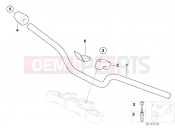 BMW Motorrad BMW 2013 F-Models K7x F 800 R (0217,0227) Handlebar