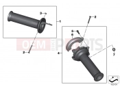 BMW Motorrad BMW 2013 F-Models K7x F 800 R (0217,0227) Handlebar grip, heated