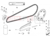BMW Motorrad BMW 2013 F-Models K7x F 800 R (0217,0227) Chain drive