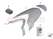 BMW Motorrad BMW 2013 F-Models K7x F 800 R (0217,0227) Stool cover