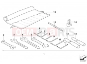 BMW Motorrad BMW 2013 F-Models K7x F 800 R (0217,0227) Car tool, supplementary kit