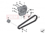 BMW Motorrad BMW 2013 C-Models C evolution (0C03) Belt Drive