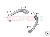 BMW Motorrad BMW 2013 C-Models C evolution (0C03) Grab handles