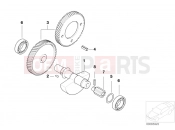 BMW Motorrad BMW 2003 F-Models F 650 GS Dakar 04 (0176,0186) Compensating shaft