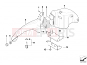 BMW Motorrad BMW 2003 F-Models F 650 GS Dakar 04 (0176,0186) Intake sound system