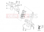 BMW Motorrad BMW 2003 F-Models F 650 GS Dakar 04 (0176,0186) Fork bridge