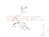 BMW Motorrad BMW 2003 F-Models F 650 GS Dakar 04 (0176,0186) Single components for rear spring strut