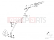 BMW Motorrad BMW 2003 F-Models F 650 GS Dakar 04 (0176,0186) Brake pipe, front, not for ABS